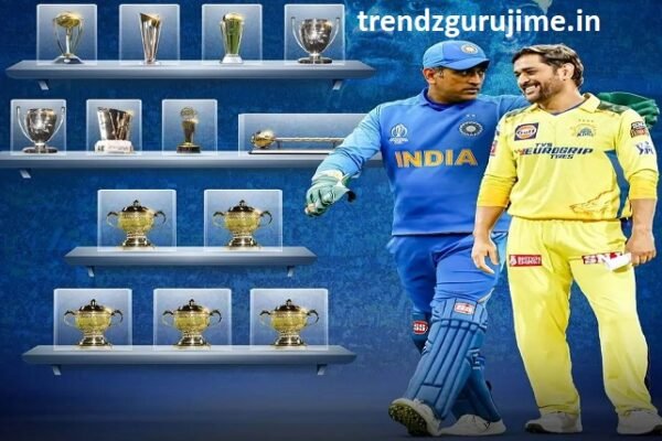 dhoni all trophies