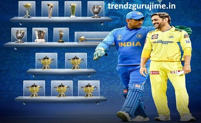 dhoni all trophies