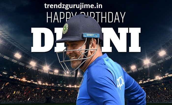 ms dhoni happy birthday date