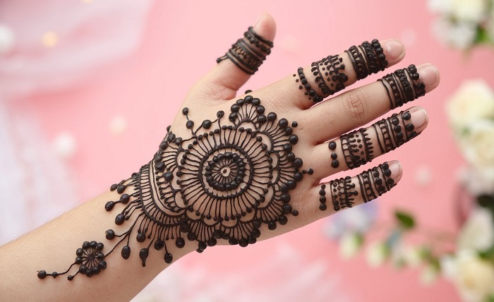 royal royal front hand mehndi design